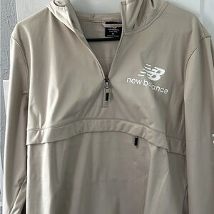New Balance Tan Bomber Jacket